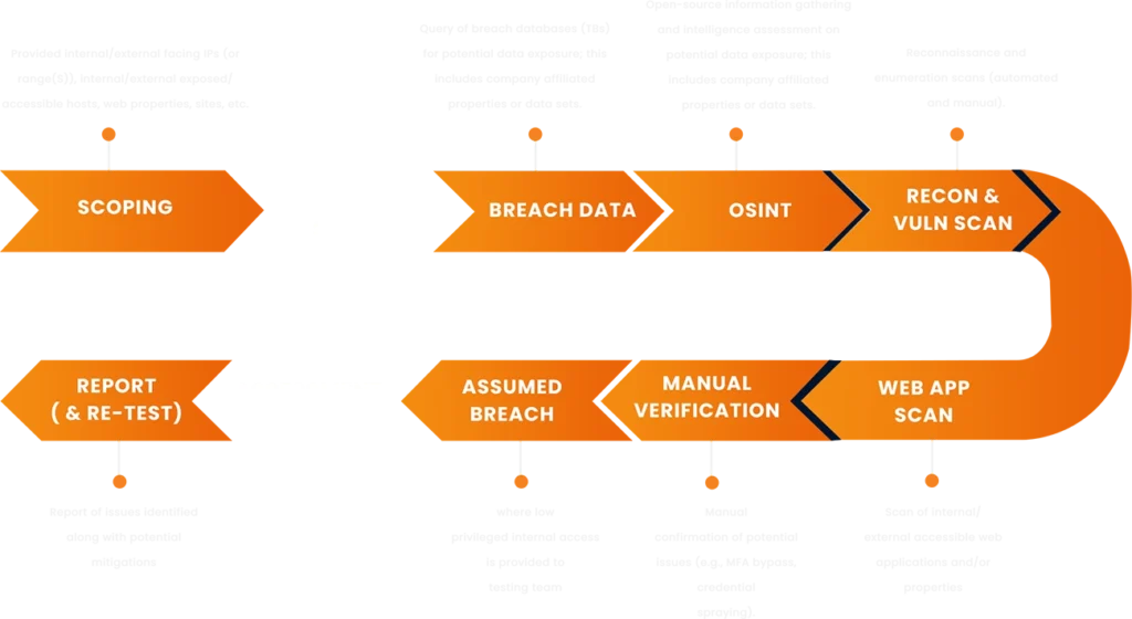 Nexus Cybernet Penetration Testing Process